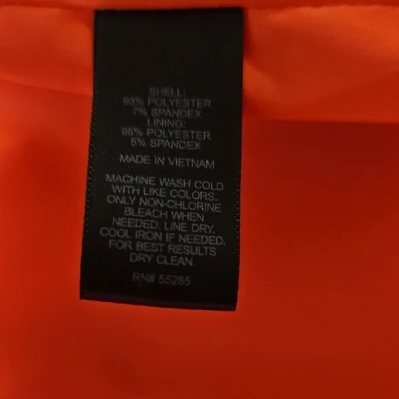 EXPRESS Vibrant Coral Coloured Women's Blazer - Picture 8 of 8